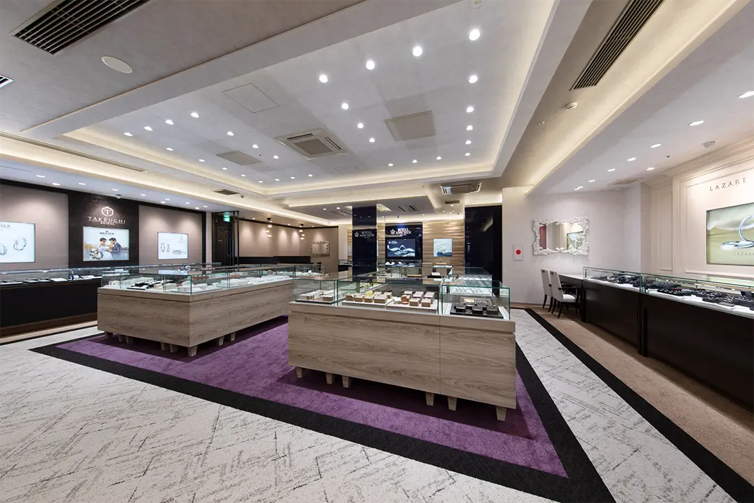 金沢市物販店、LGS･PB、クロス、床工事